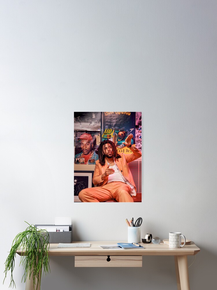 Thumbnail 2 of 3, Poster, J Cole – King Cole | Cole World designed and sold by karanwashere.