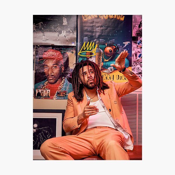 J Cole – King Cole | Cole World Photographic Print