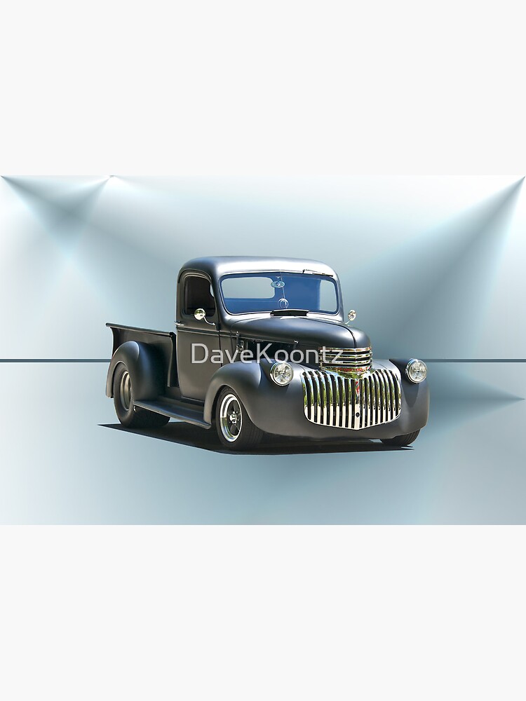 Disover 1942 Chevy Pick-Up 'Black Satin' Canvas
