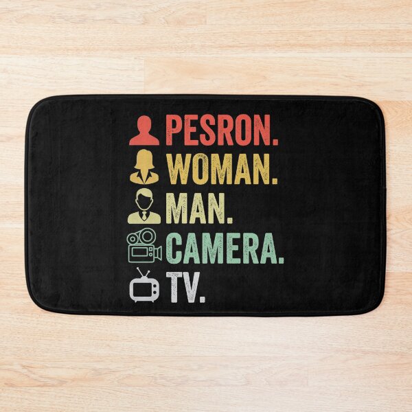 Item preview, Person Woman Man Camera Tv Anti Trump designed and sold by kader85.