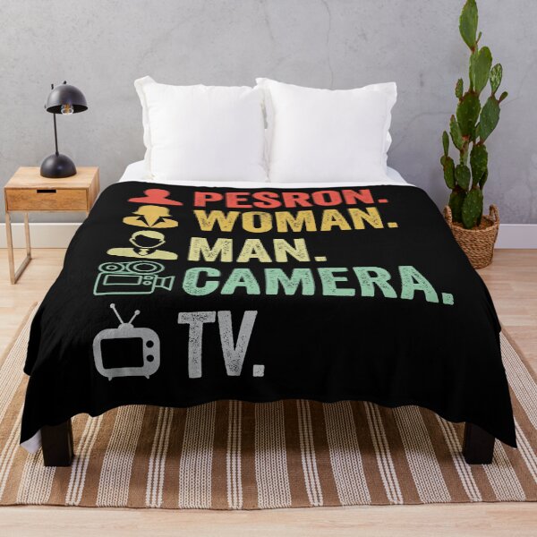 Item preview, Person Woman Man Camera Tv Anti Trump designed and sold by kader85.