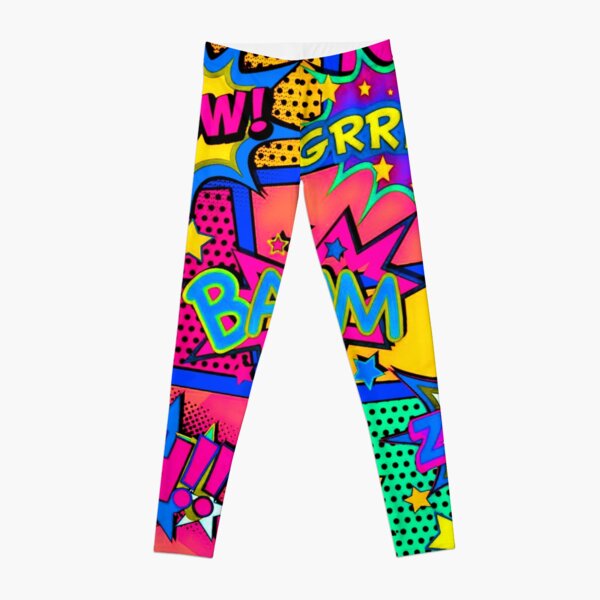 Comics Classic Leggings, Indelicate Clothing