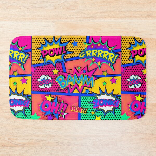 Item preview, Colorful Comic Book Panels designed and sold by Alondra.