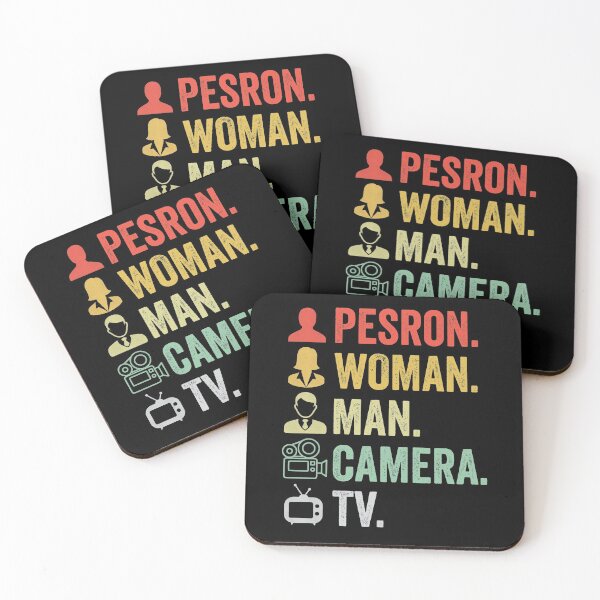 Item preview, Person Woman Man Camera Tv Anti Trump designed and sold by kader85.