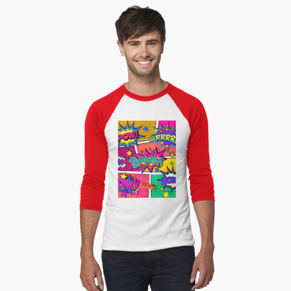 Item preview, Baseball ¾ Sleeve T-Shirt designed and sold by Alondra.