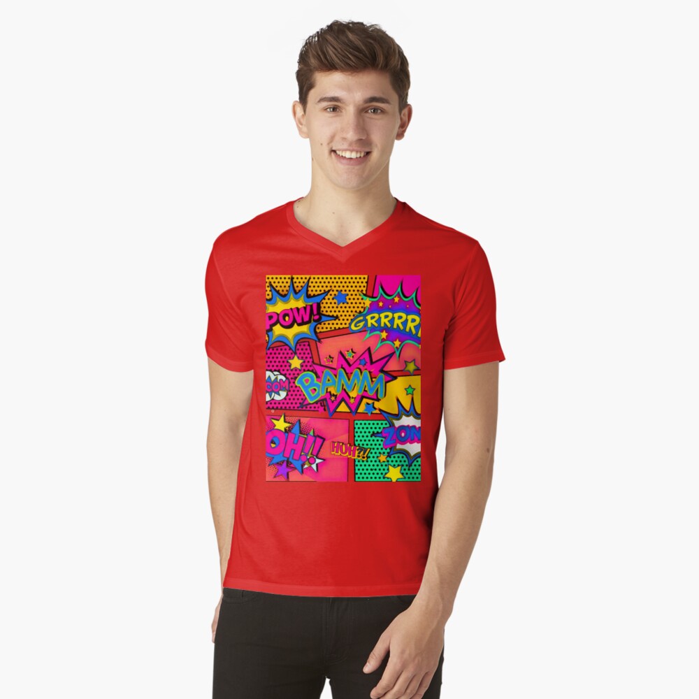 Item preview, V-Neck T-Shirt designed and sold by Alondra.