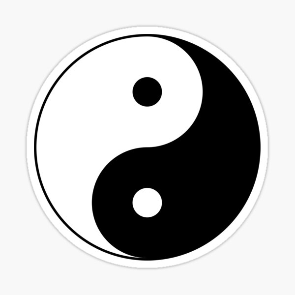 Vista previa del artículo con la obra «yin y yang simples», diseñado y vendido por charlo19.