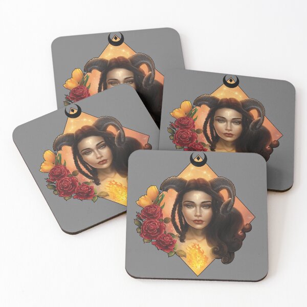 Item preview, Fiery Aries Zodiac Goddess designed and sold by OneEyeShop.