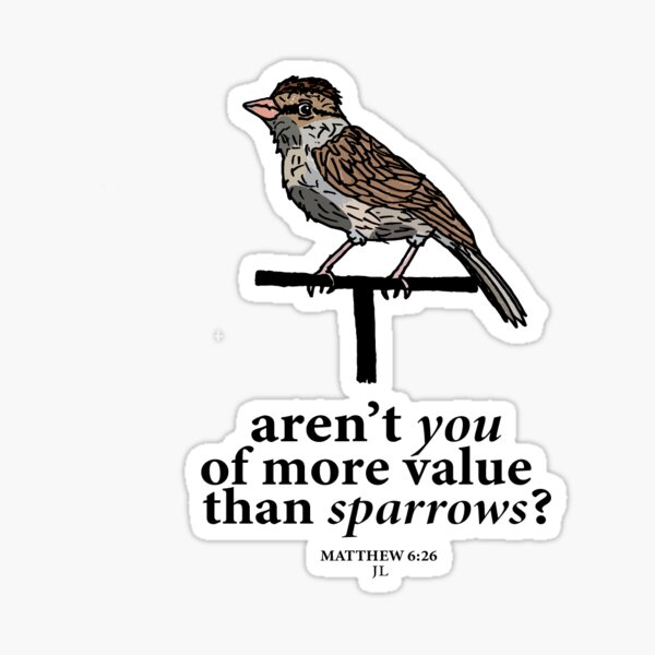 More than Sparrows Sticker Collection Sticker