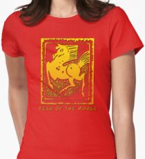 Year of The Horse T-Shirts Gifts Prints Women's Fitted T-Shirt
