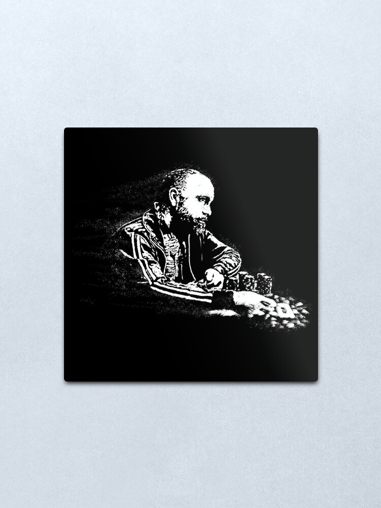Alternate view of Teddy KGB Painting Metal Print
