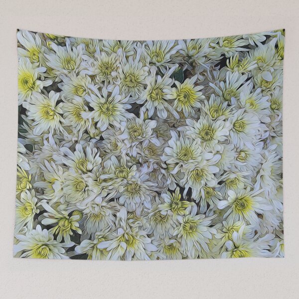 Item preview, White Mums designed and sold by bloomingvine.