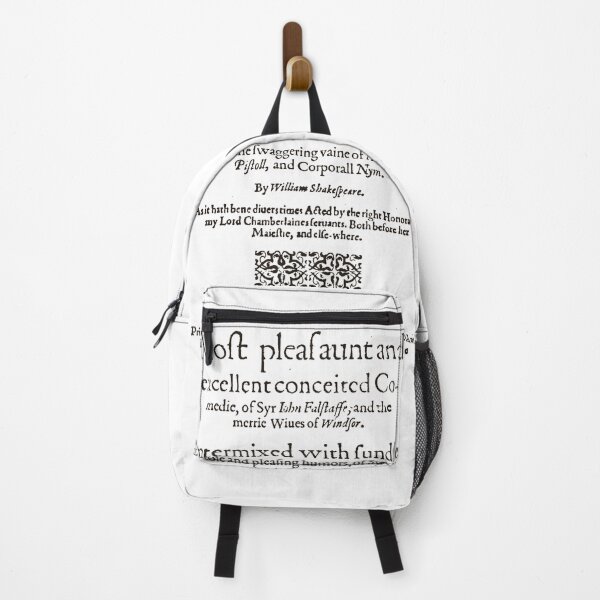 Item preview, Shakespeare Merry Wives of Windsor Frontpiece - Simple Black Version designed and sold by Styled Vintage.