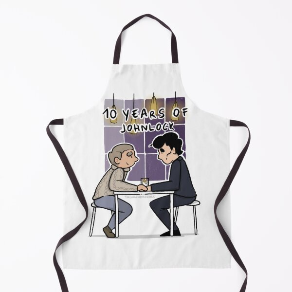Item preview, 10 years of Johnlock designed and sold by Thinkanddoodle.