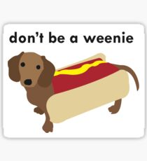 wiener dog Sticker