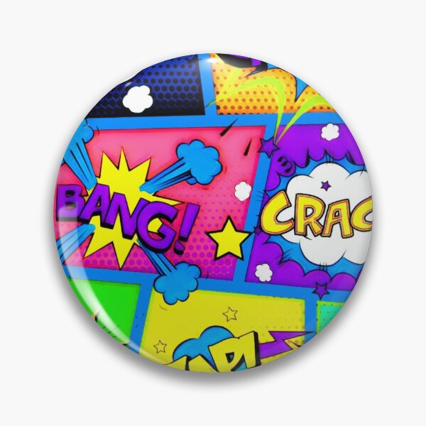 Item preview, Colorful Comic Book Panels designed and sold by Alondra.