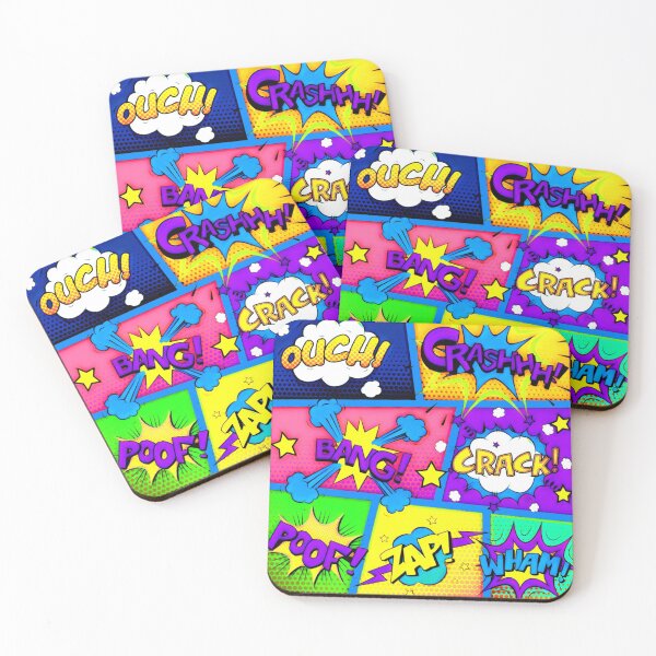Item preview, Colorful Comic Book Panels designed and sold by Alondra.