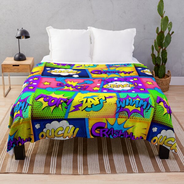Item preview, Colorful Comic Book Panels designed and sold by Alondra.