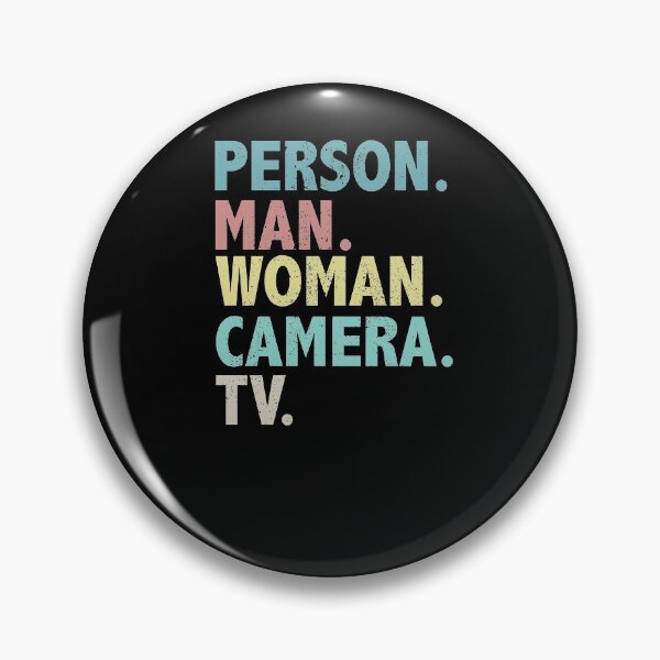 Item preview, Person. Man. Woman. Camera. TV. Vintage Distressed designed and sold by masterbones.