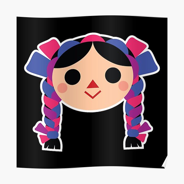 muñeca mexicana dibujo