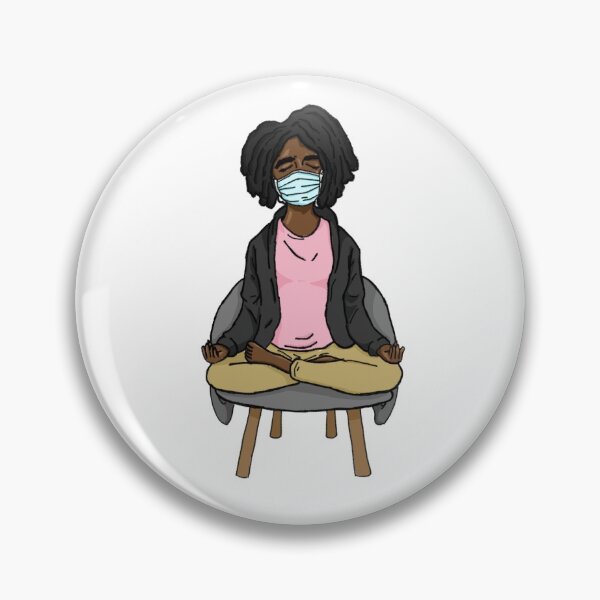 Item preview, Slow down yoga in quarantine designed and sold by Tagesapfel.