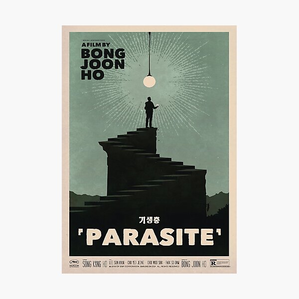Parasite Film Poster Photographic Print
