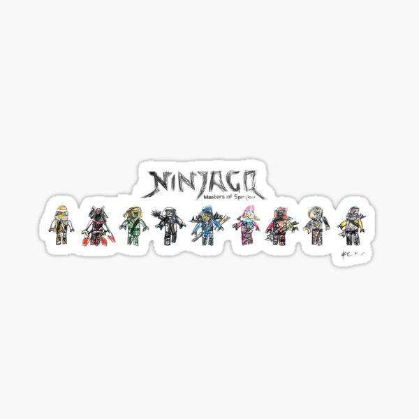 LEGO Ninjago - minimal Sticker