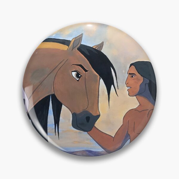 Item preview, Spirit the wild Mustang designed and sold by RebeckaWi.
