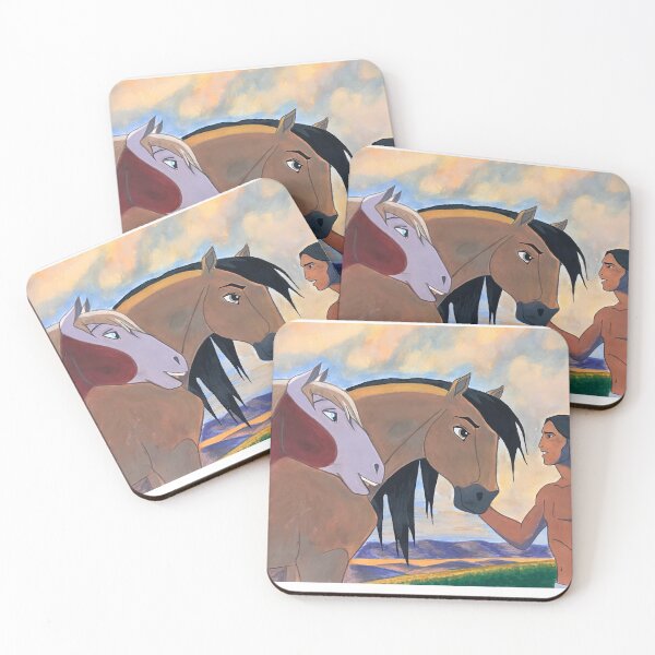 Item preview, Spirit the wild Mustang designed and sold by RebeckaWi.