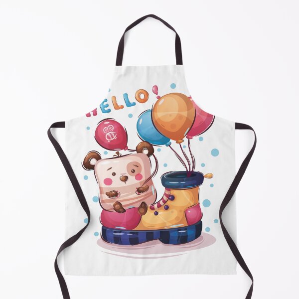 Item preview, Cute Bear with Balloons designed and sold by urbanstore69.