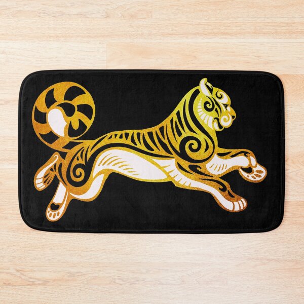 Item preview, Tribal Spiral Tiger designed and sold by LauraGarabedian.