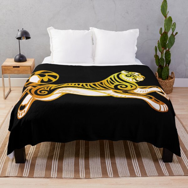 Item preview, Tribal Spiral Tiger designed and sold by LauraGarabedian.