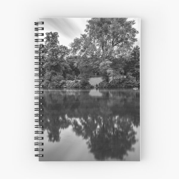 Item preview, Moseley Park & Pool Birmingham Mono Long Exposure designed and sold by kwn1804.