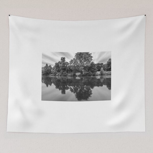Item preview, Moseley Park & Pool Birmingham Mono Long Exposure designed and sold by kwn1804.