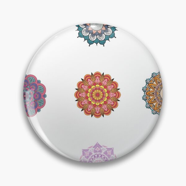 Item preview, Mandala sticker pack Hydro flask sticker set designed and sold by Iambellanova.