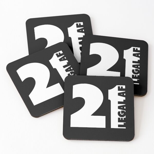 Item preview, 21st Birthday Gift 21 Legal AF designed and sold by AutonomousN.