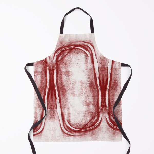 Item preview, Brick Red Horizontal Modern Geometric Abstract "Stacked" designed and sold by Janine Aykens.
