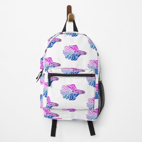 Item preview, Betta Fish - Pink, Purple & Blue designed and sold by arturekdesign.