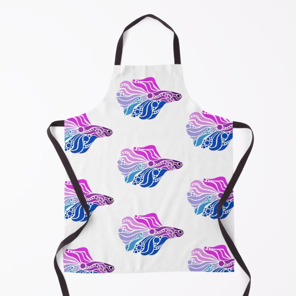 Item preview, Betta Fish - Pink, Purple & Blue designed and sold by arturekdesign.