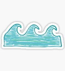 Waves Sticker