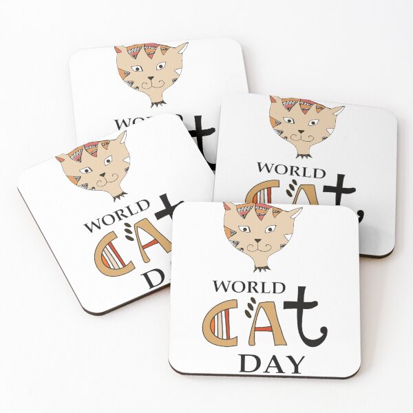 Item preview, international cat day designed and sold by zanbo.