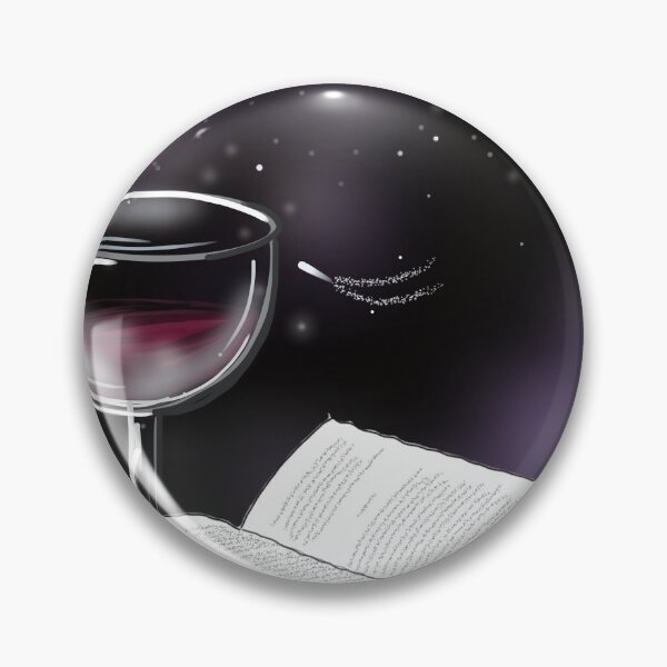 Aperçu de l'œuvre Vin et livres créée et vendue par KatjaRedbubble.