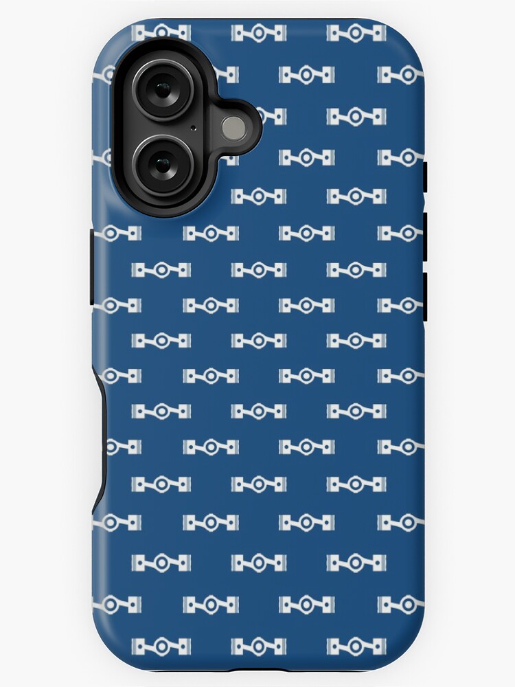 Thumbnail 1 of 4, iPhone Case, Boxer Engine Pattern designed and sold by ApexFibers.