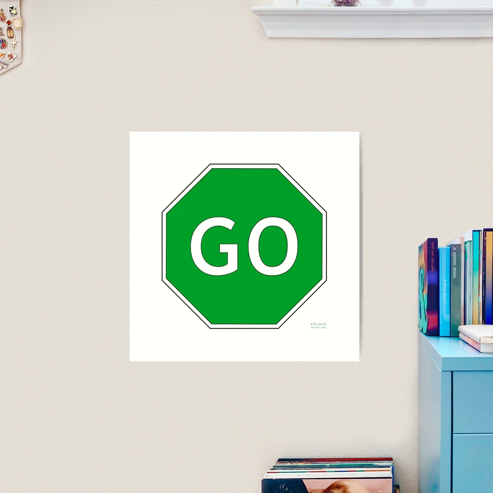 Printable Go Sign Free Printable Stop And Go Sign ClipArt Best