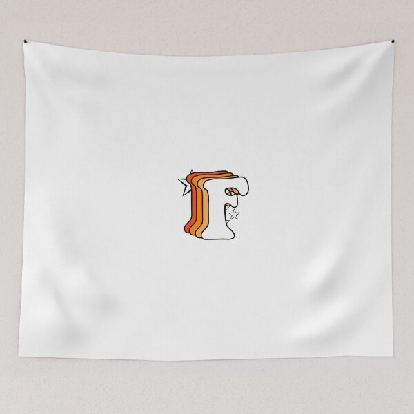 Item preview, retro letter f designed and sold by beccadiann.
