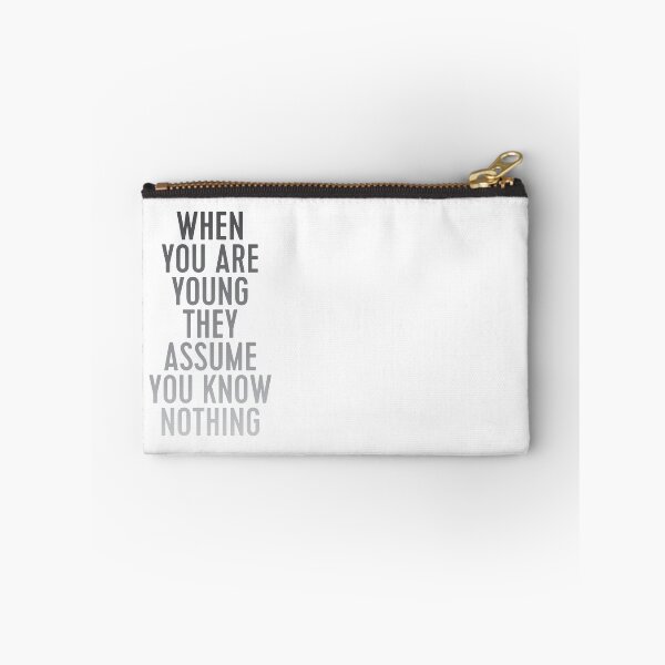 Item preview, when you are young they assume you know nothing designed and sold by WorkingOnIt.