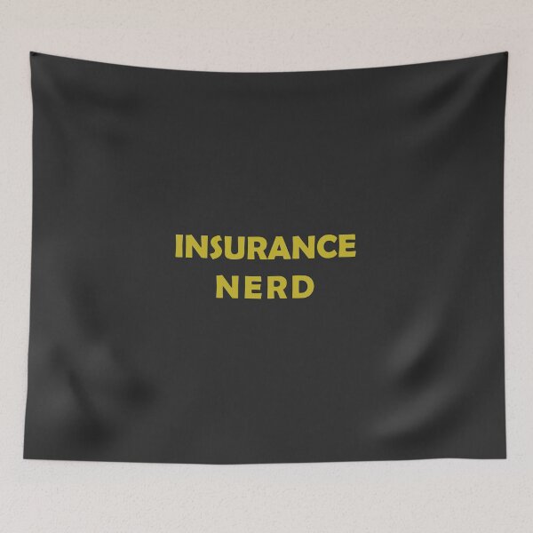 Item preview, insurance nerd quote designed and sold by Souna's Store.