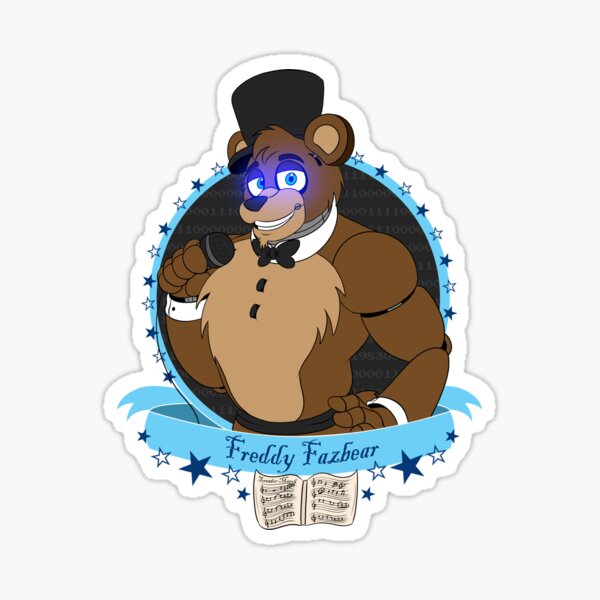 Freddy Fazbear Magnet for Sale by DragonessAnim