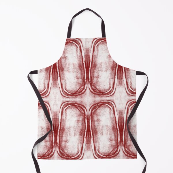 Item preview, Brick Red Modern Geometric Abstract "Stacked" designed and sold by Janine Aykens.