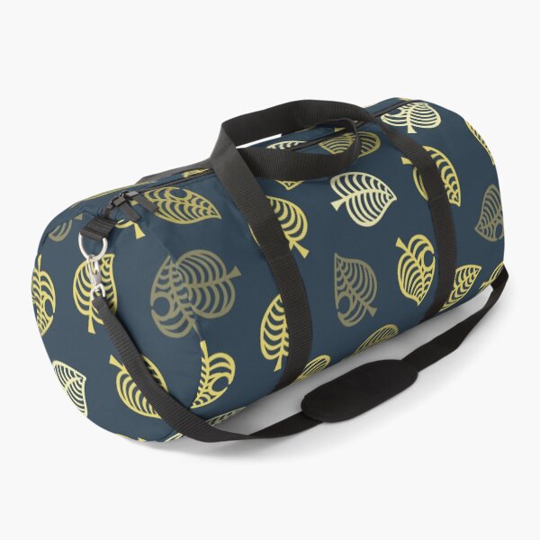 Item preview, Nook Leaf Aloha Logo - Golden Yellow on Dark Blue  designed and sold by TheMajesticGoat.